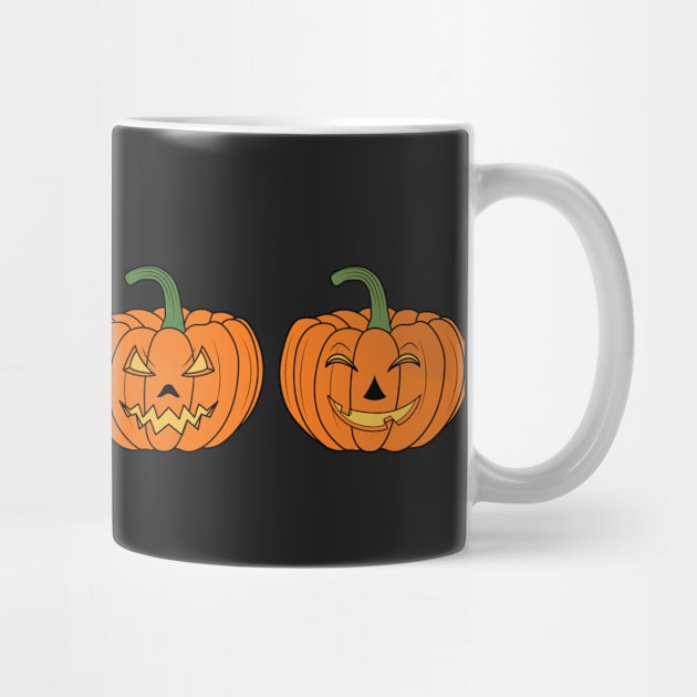 Halloween Scary Evil Pumpkin by ChicGraphix